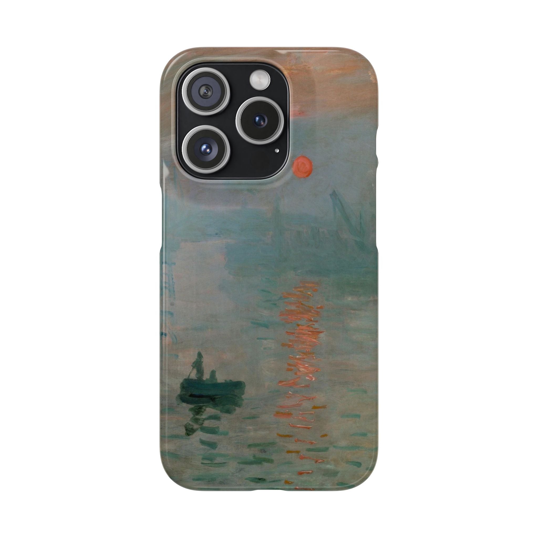 Impression, Sunrise by Claude Monet - iPhone Slim Case