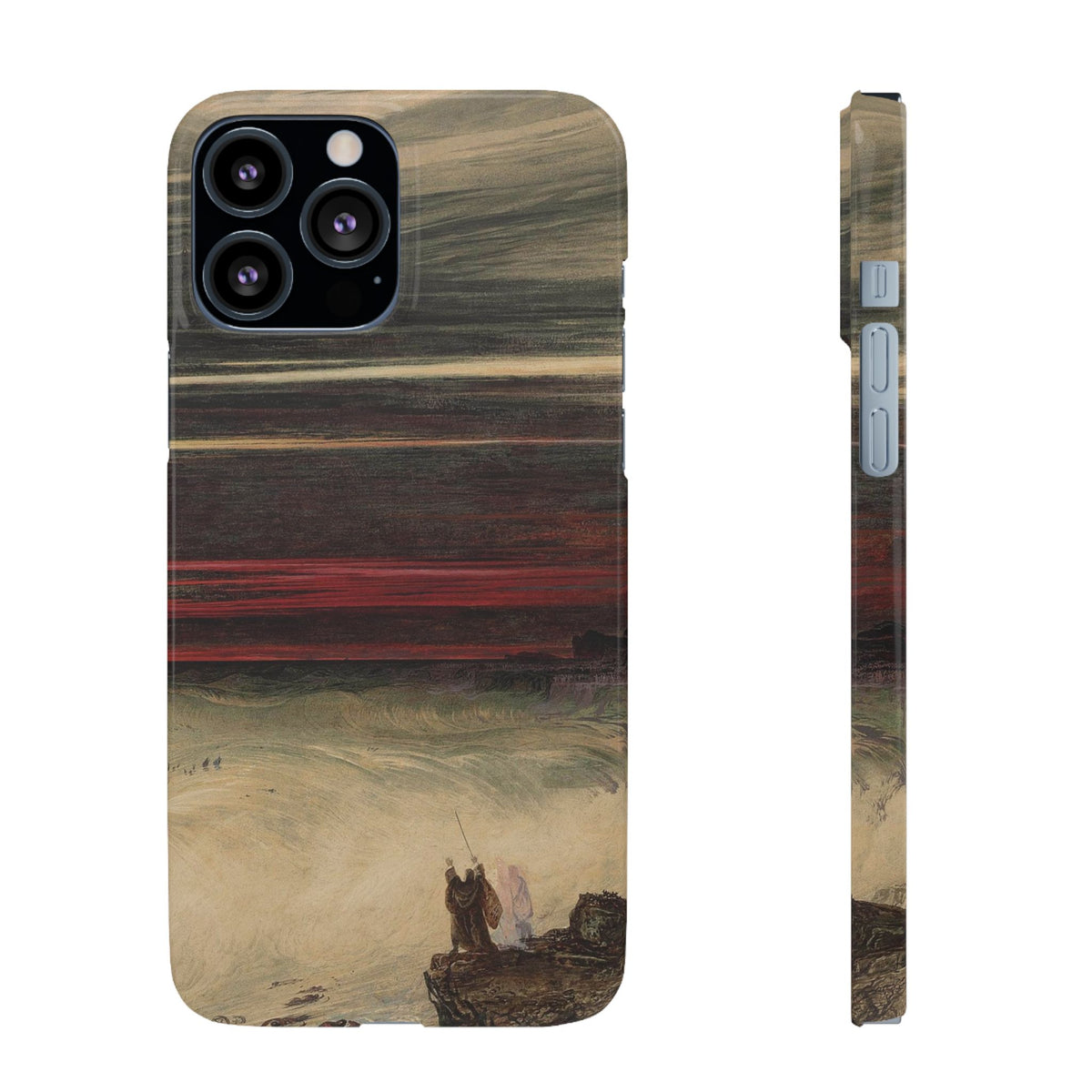 The Destruction of Pharaohs Host by John Martin - iPhone Slim Case