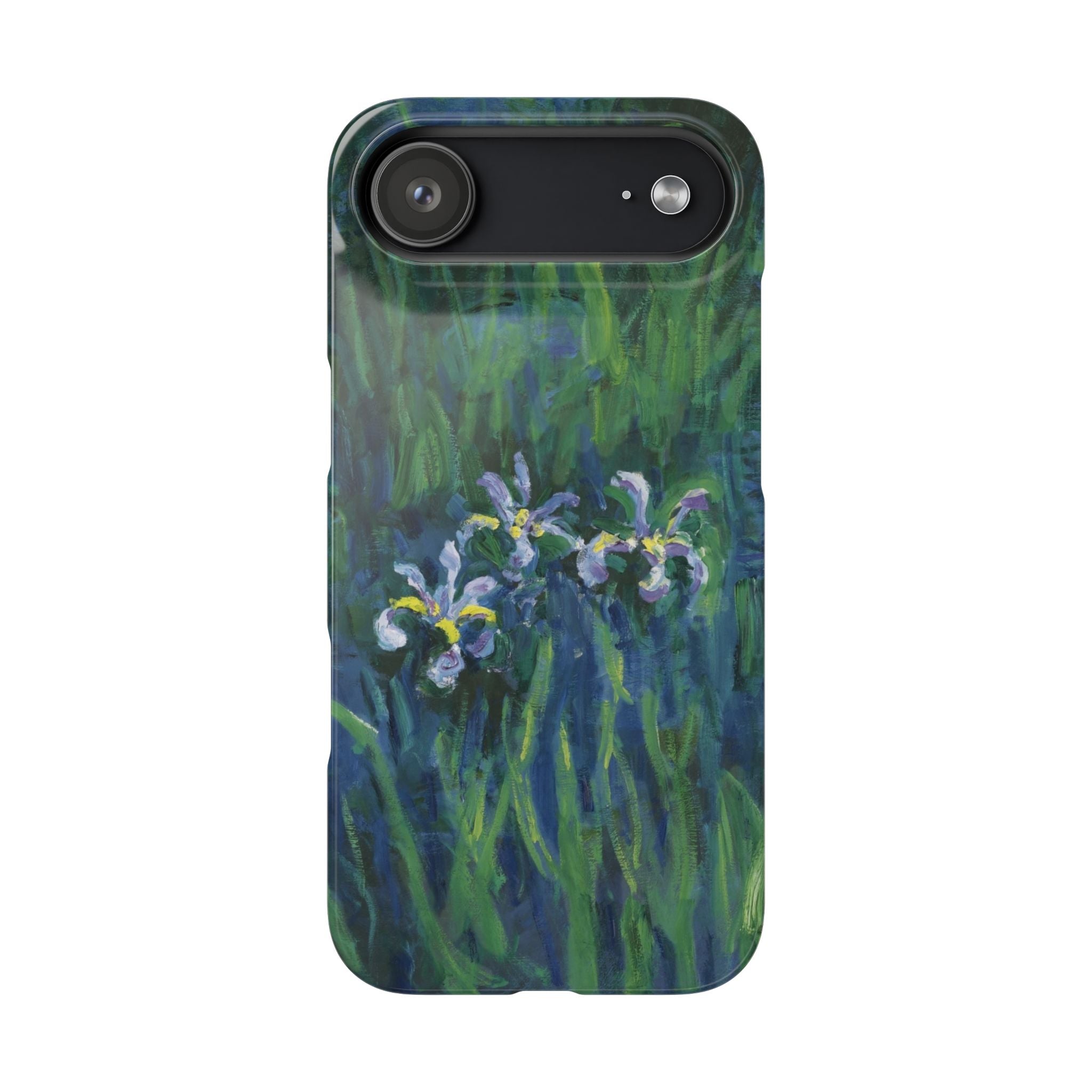 Irises by Claude Monet - iPhone Slim Case