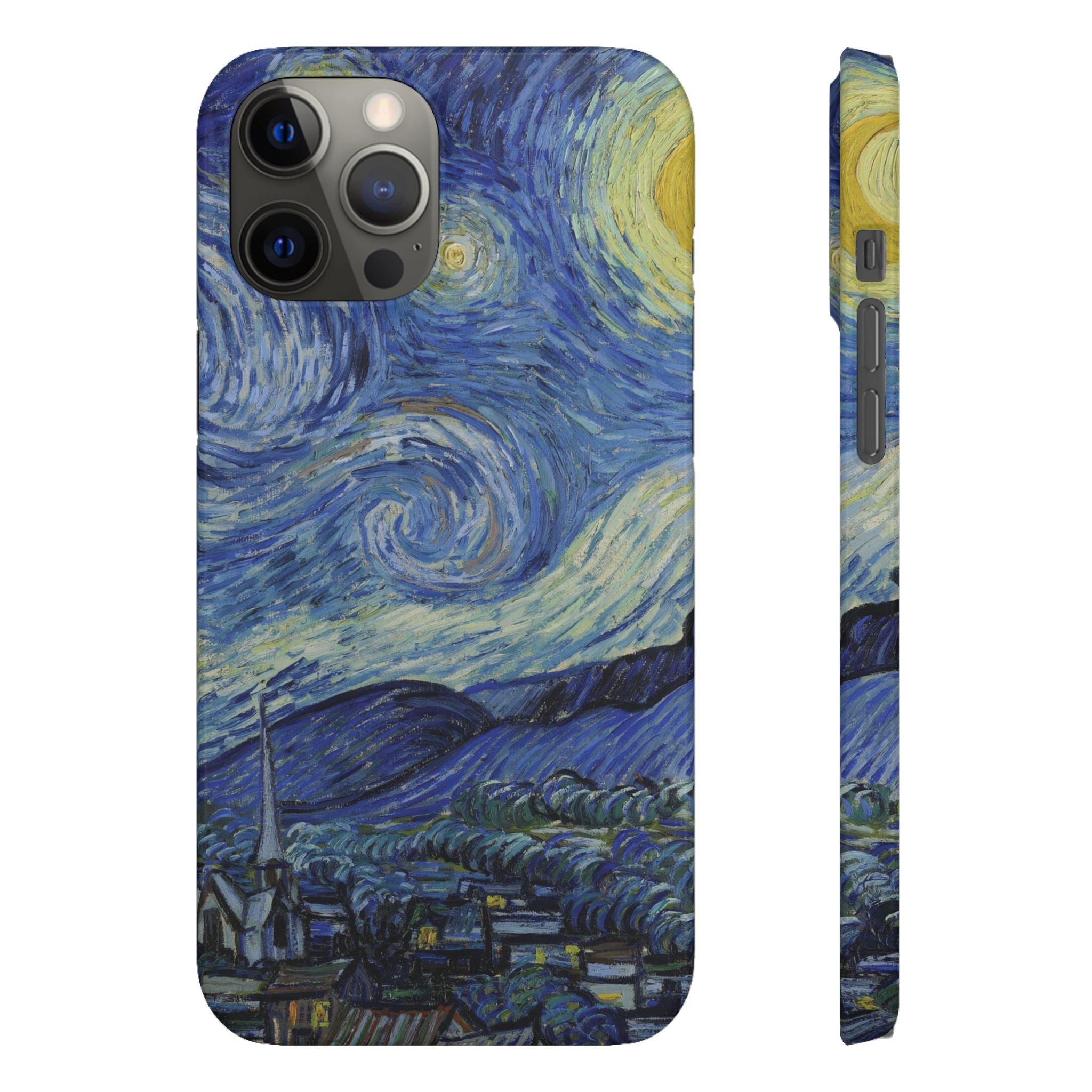 Starry Night by Van Gogh - iPhone Slim Case