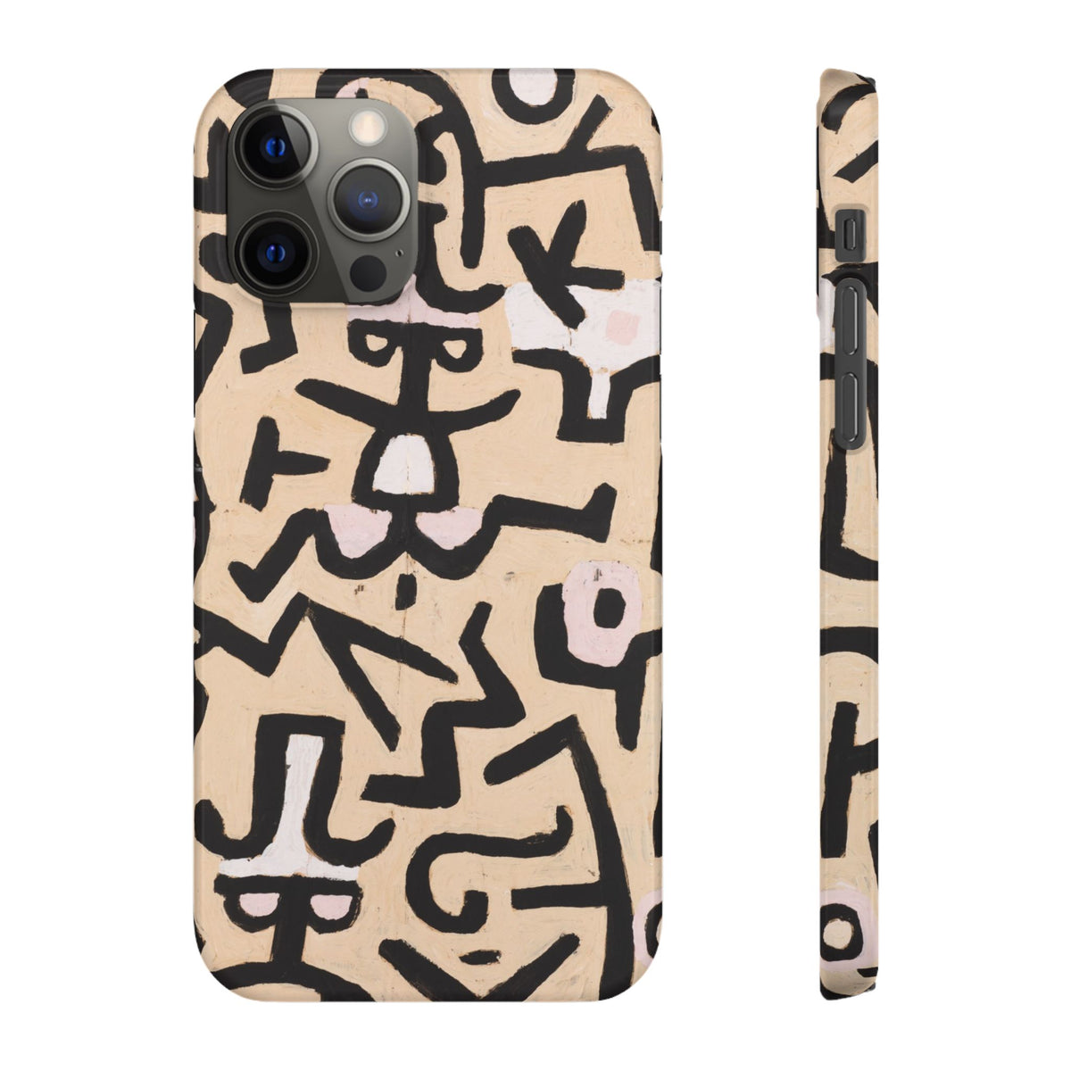 Comedians' Handbill by Paul Klee - iPhone Slim Case