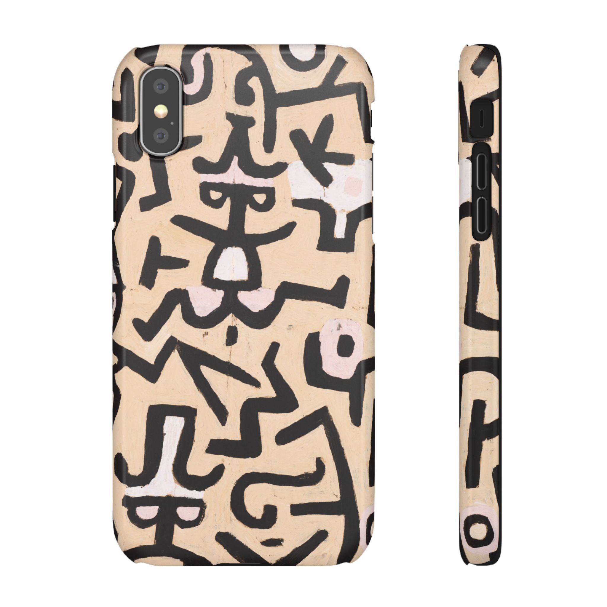 Comedians' Handbill by Paul Klee - iPhone Slim Case