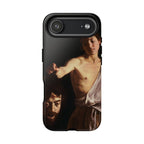 David mit dem Haupt des Goliath von Caravaggio - iPhone Tough Case