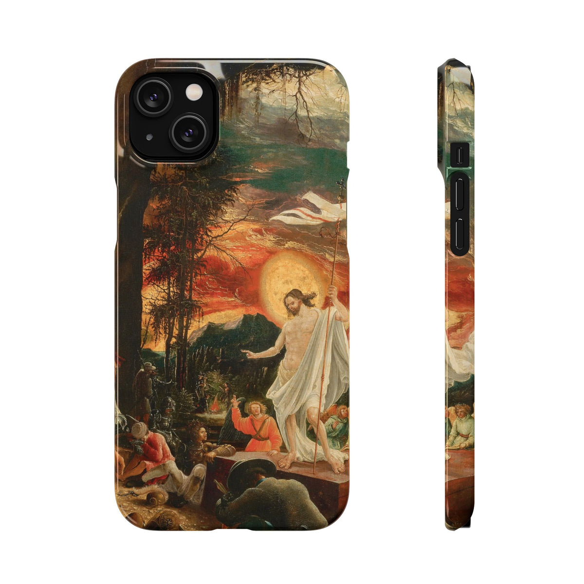 Resurrection of Christ by Albrecht Altdorfer - iPhone Slim Case
