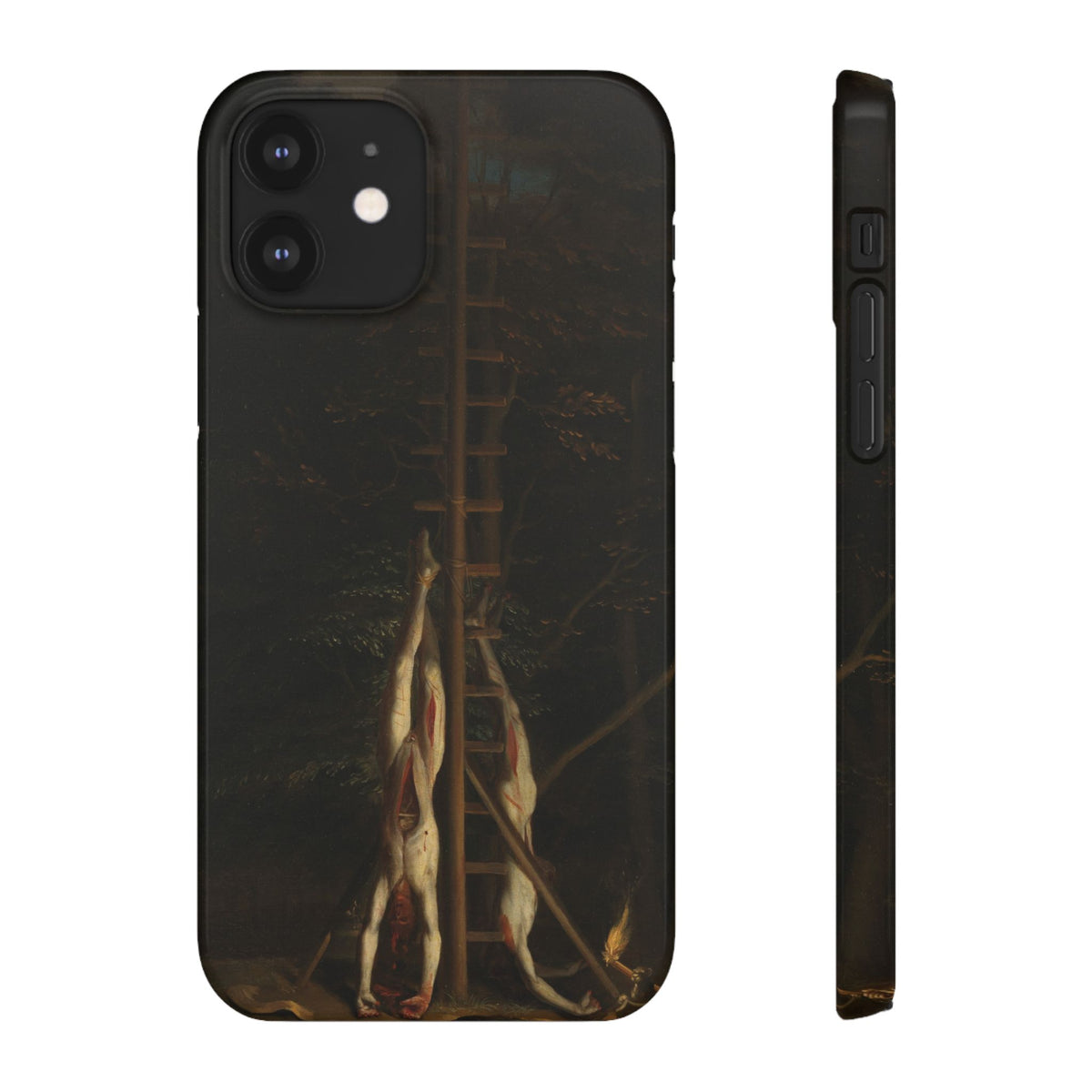 The Corpses of the De Witt Brothers by Jan de Baen - iPhone Slim Case