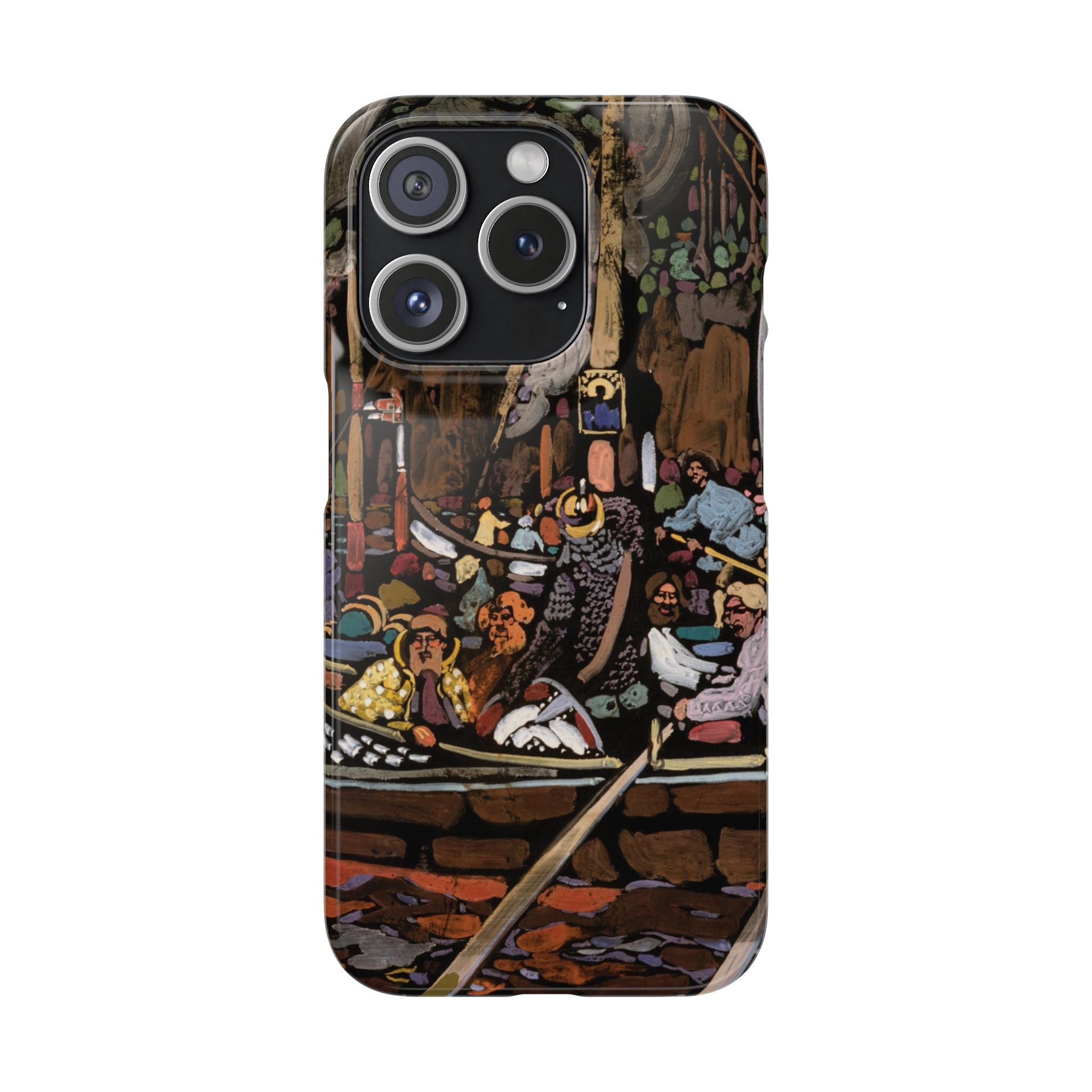 Lied (Chanson) by Vasily Kandinsky - iPhone Slim Case