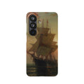 Ships at Night by Edward Moran - Samsung Slim Case