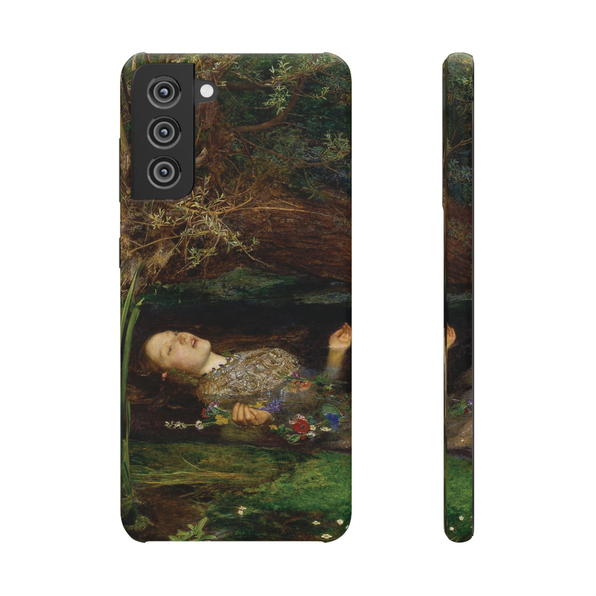 Ophelia by John Everett Millais - Samsung Slim Case