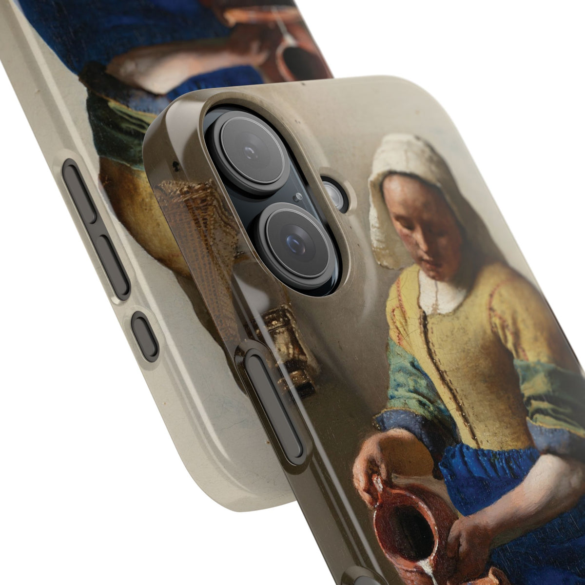 The Milkmaid by Johannes Vermeer - iPhone Slim Case