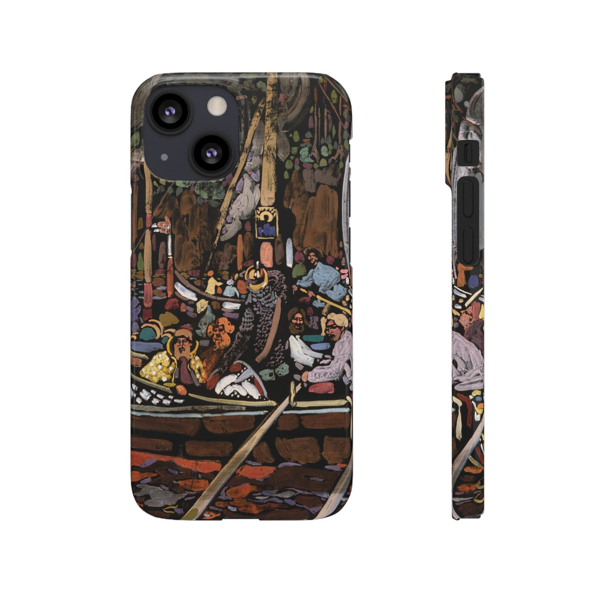 Lied (Chanson) by Vasily Kandinsky - iPhone Slim Case