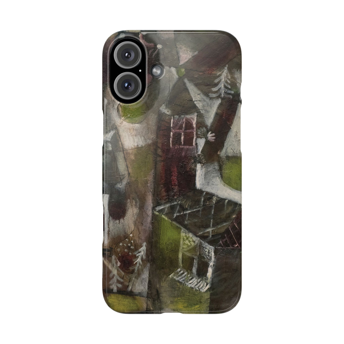 Swamp Legend by Paul Klee - iPhone Slim Case