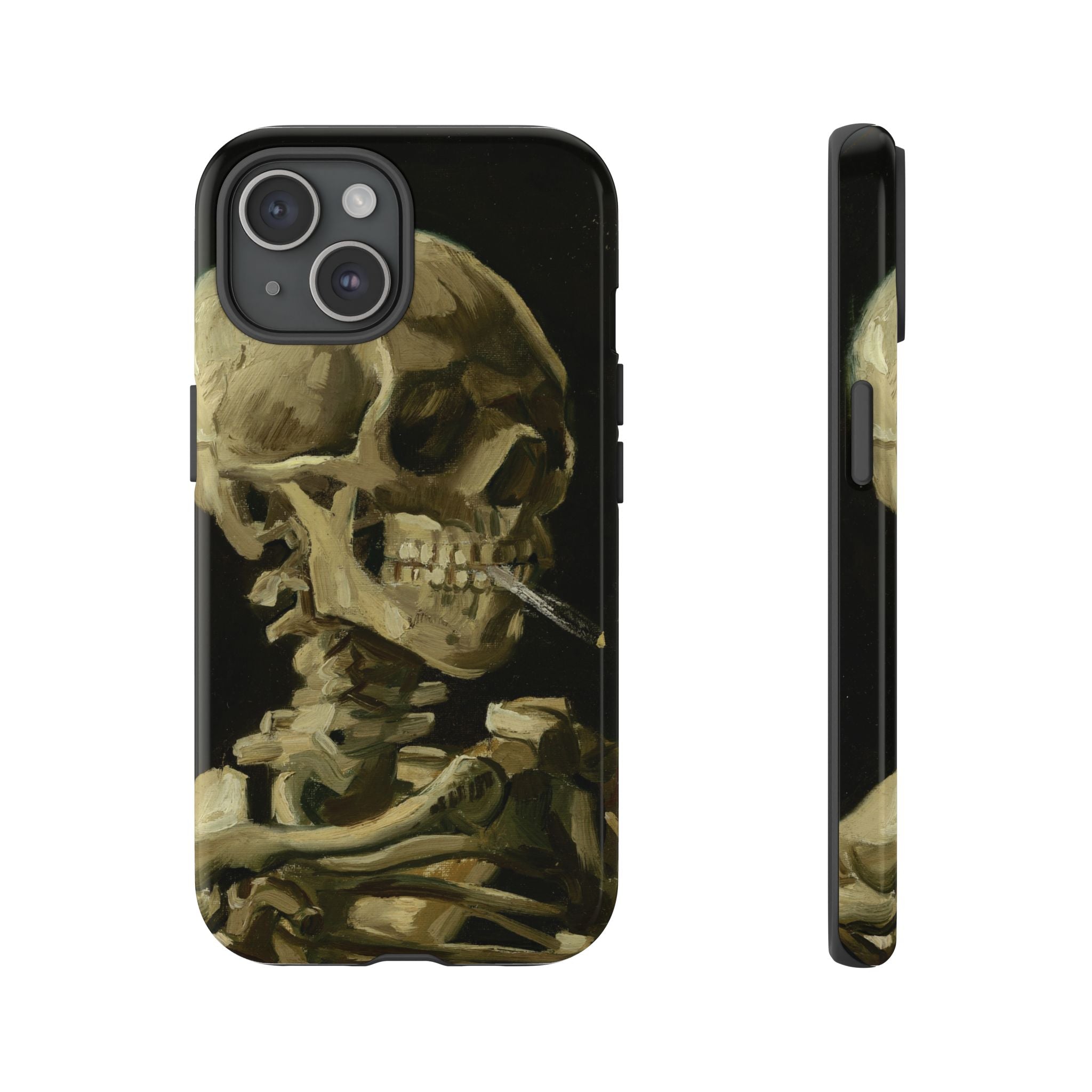 Head of a Skeleton with a Burning Cigarette by Vincent van Gogh - iPhone Tough Case