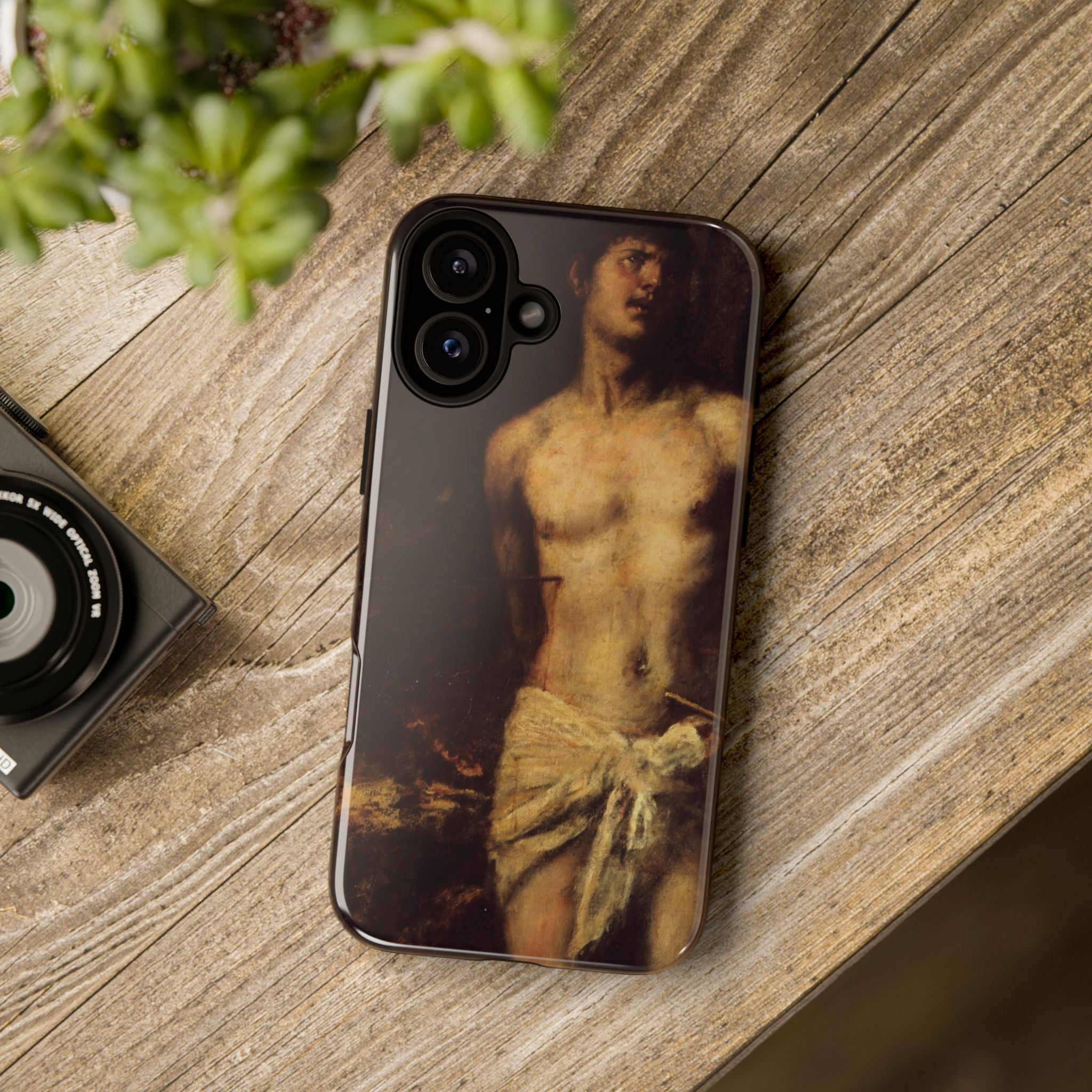 Saint Sebastian by Titian - iPhone Tough Case
