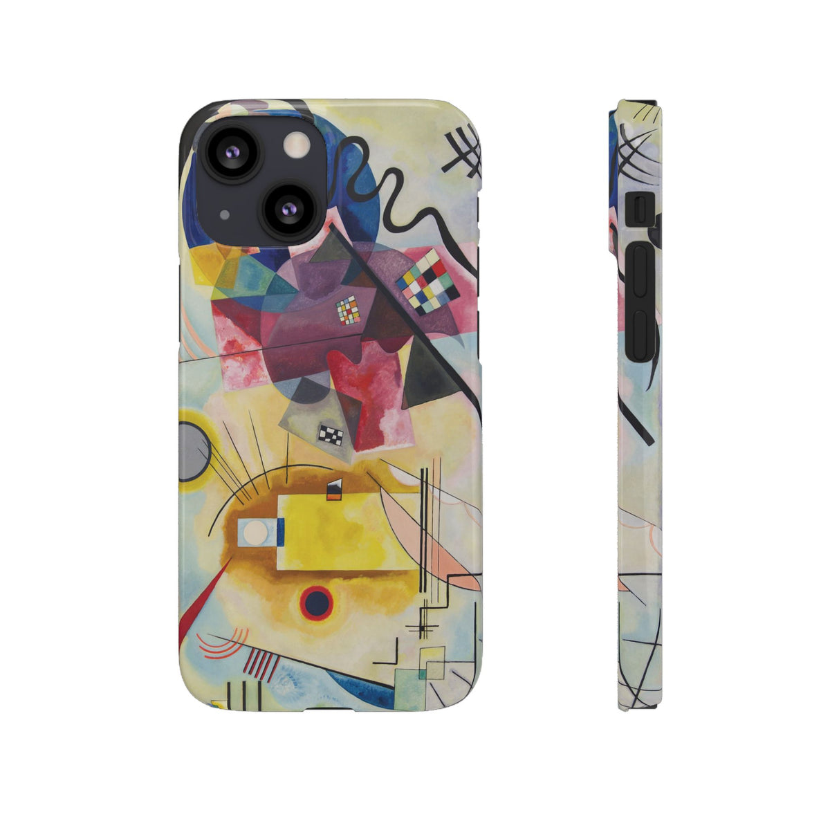 Yellow-Red-Blue by Vasily Kandinsky - iPhone Slim Case