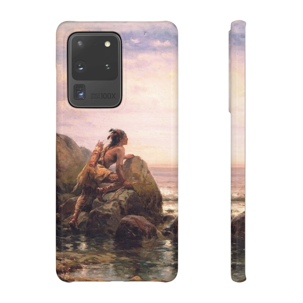 Henrik Hudson entering New York Harbor by Edward Moran - Samsung Slim Case