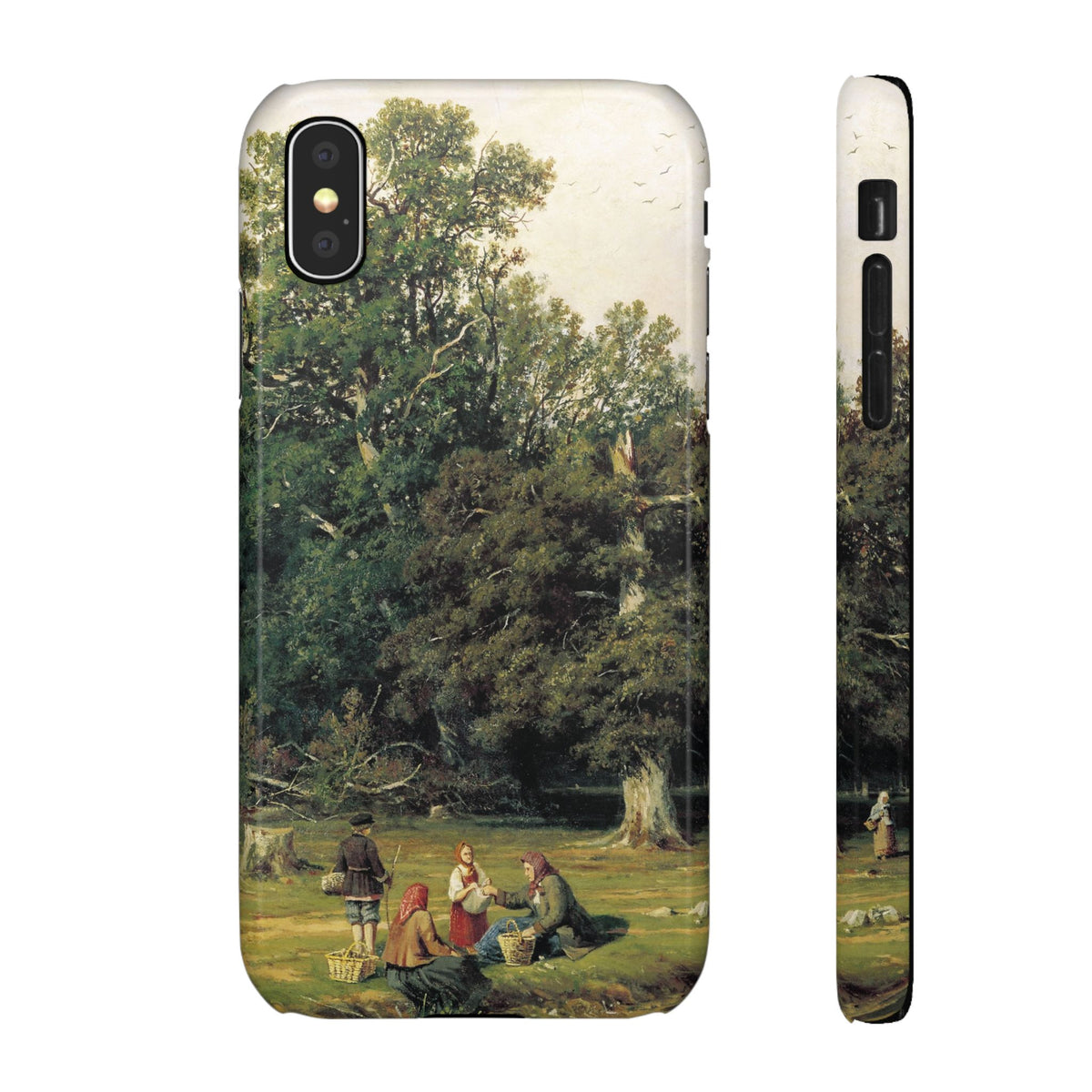 For Mushrooms by Ivan Ivanovich Shishkin - iPhone Slim Case