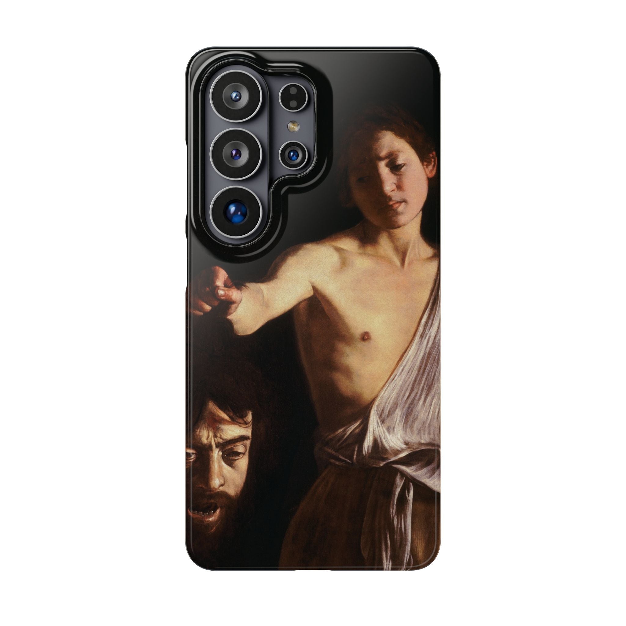 David with the Head of Goliath by Caravaggio - Samsung Slim Case