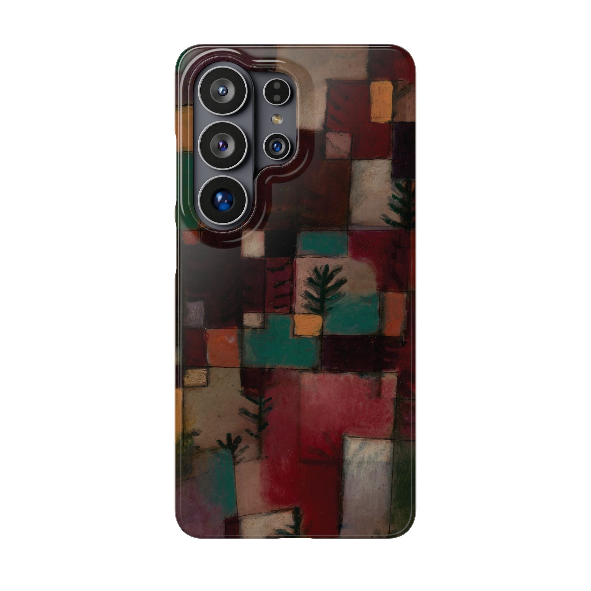 Redgreen and Violet-Yellow Rhythms by Paul Klee - Samsung Slim Case