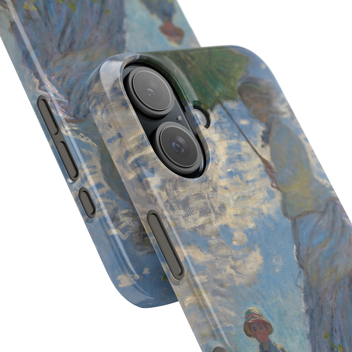 Madame Monet and Her Son by Claude Monet - iPhone Slim Case