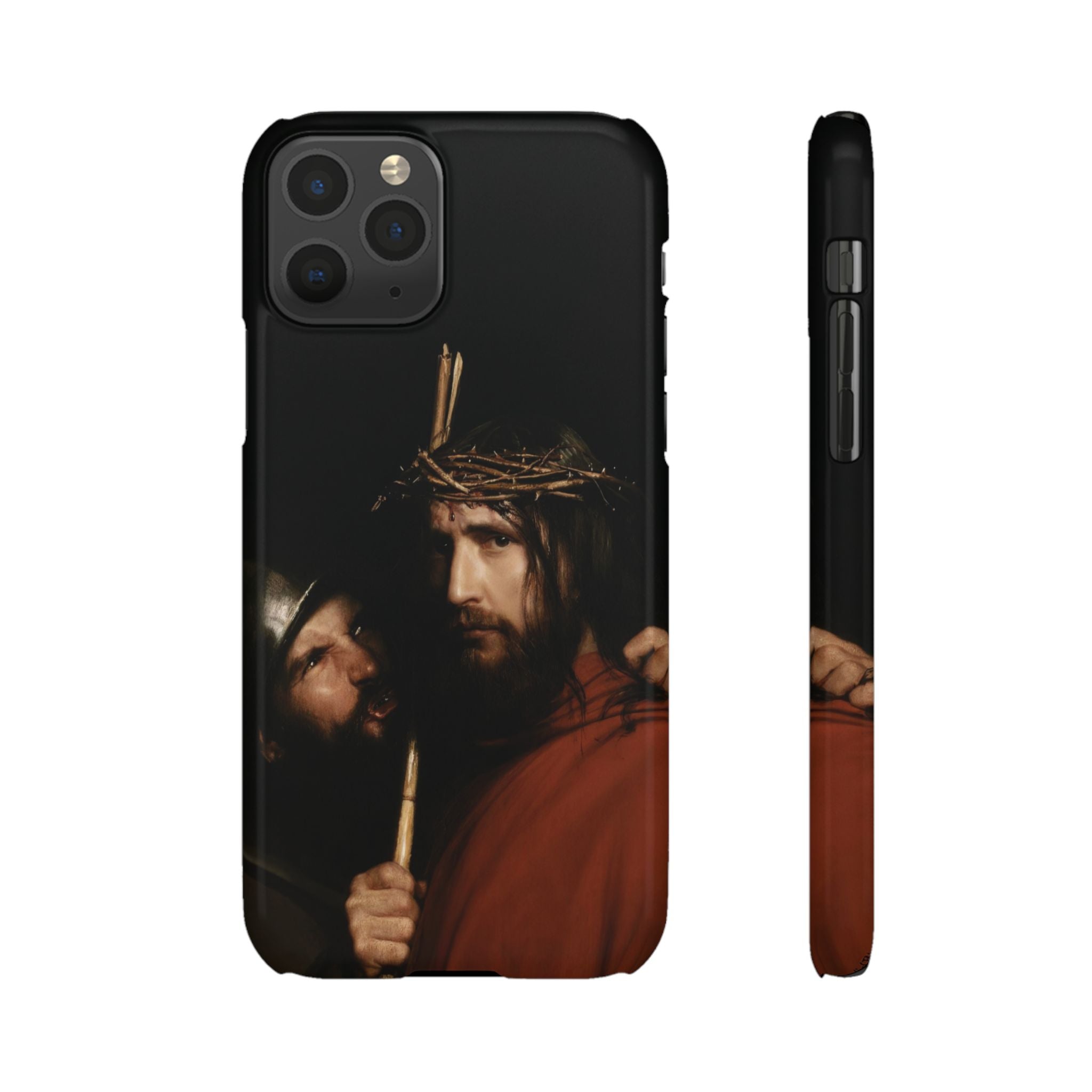 The Mocking of Christ by Carl Bloch - iPhone Slim Case