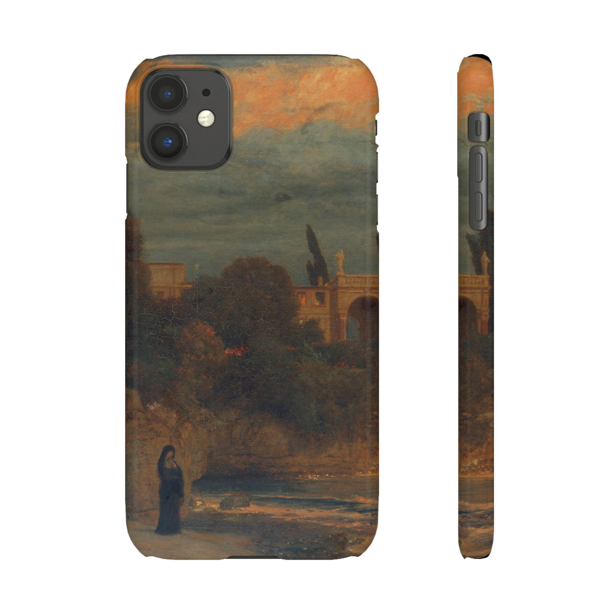 Villa by the Sea by Arnold Böcklin - iPhone Slim Case