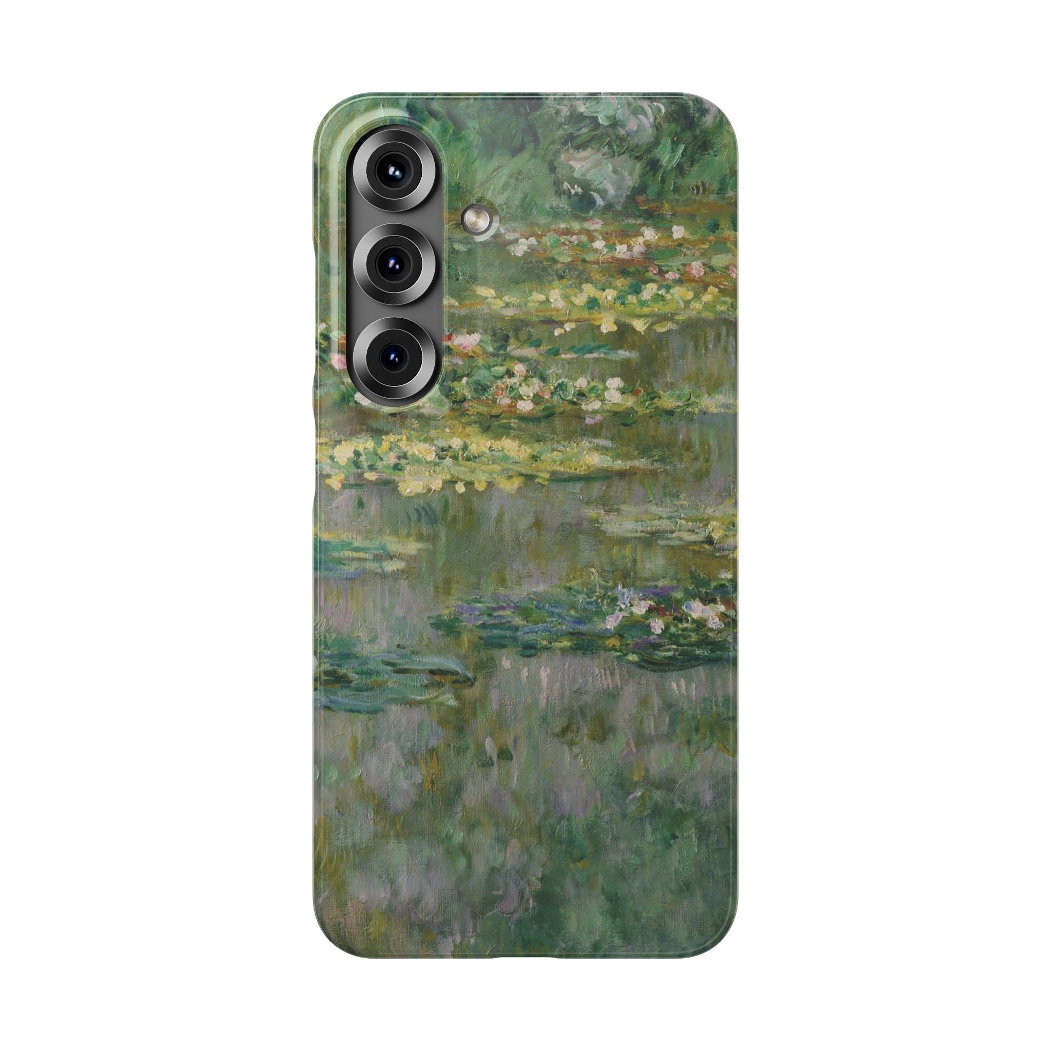Le Bassin des Nymphéas by Claude Monet - Samsung Slim Case