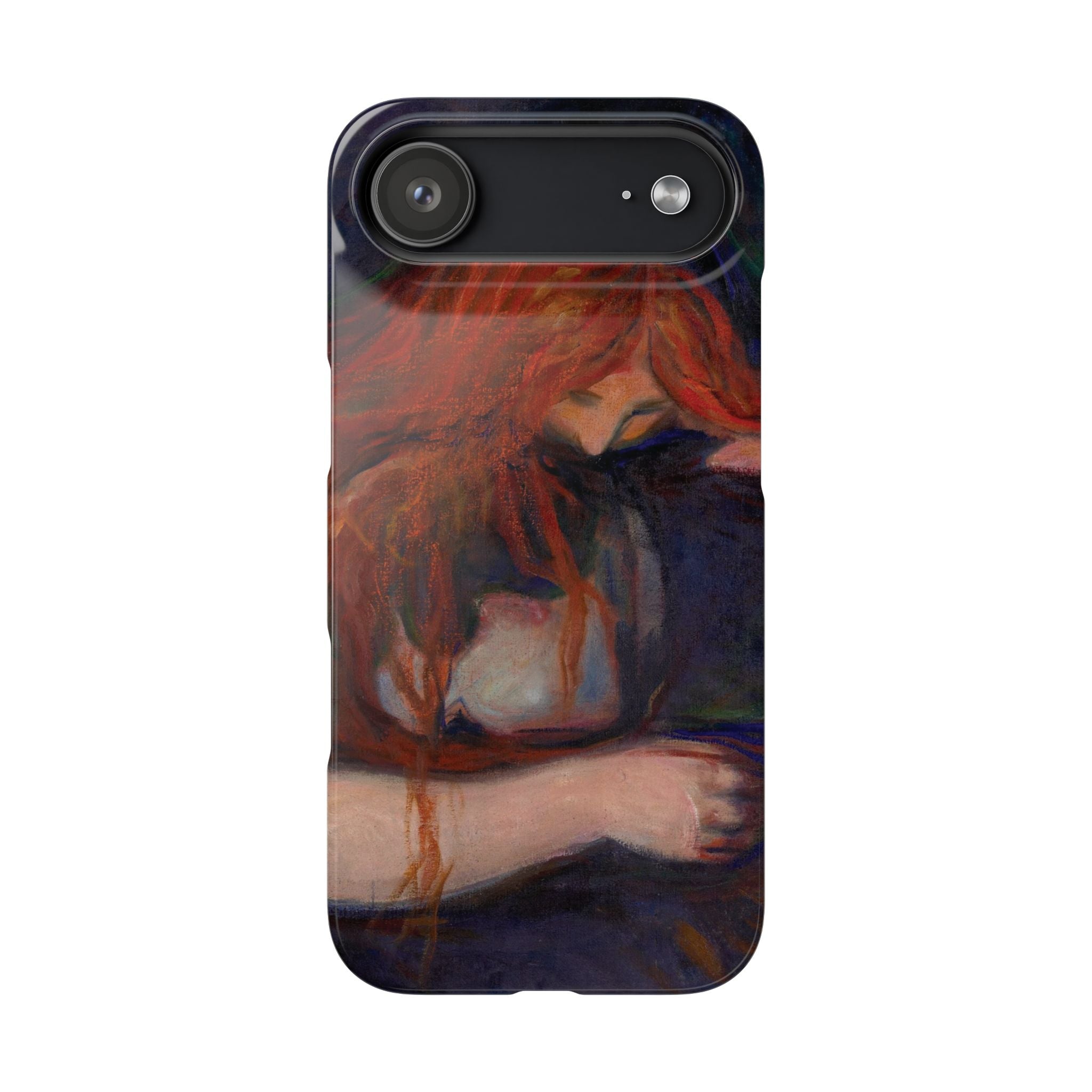 Vampire by Edvard Munch - iPhone Slim Case