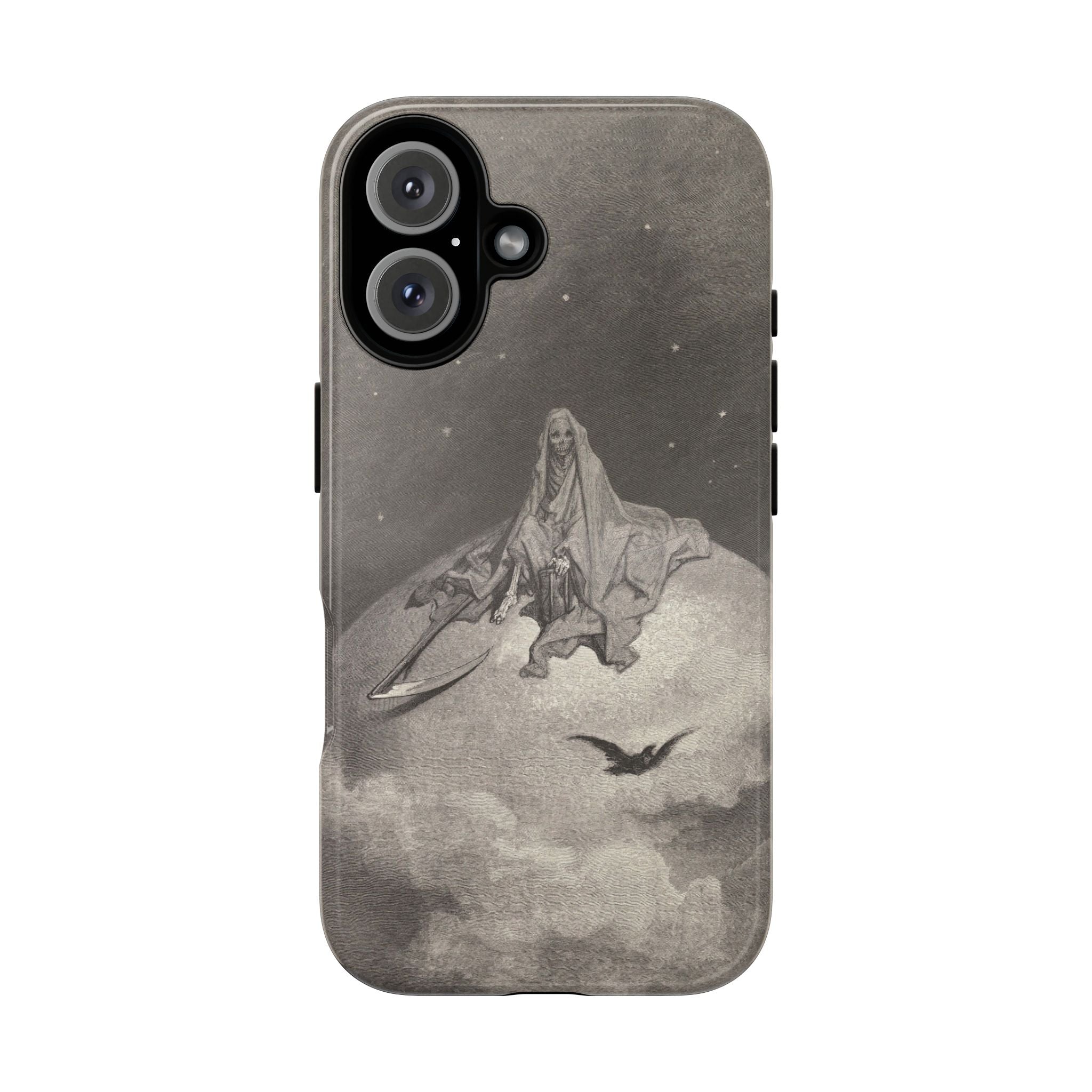 Doubting, dreaming dreams no mortal ever dared to dream before by Gustave Doré - iPhone Tough Case