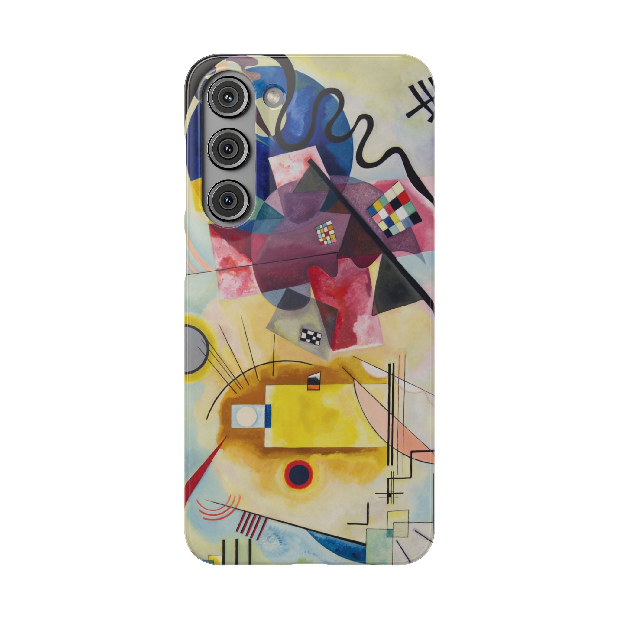 Yellow-Red-Blue by Vasily Kandinsky - Samsung Slim Case
