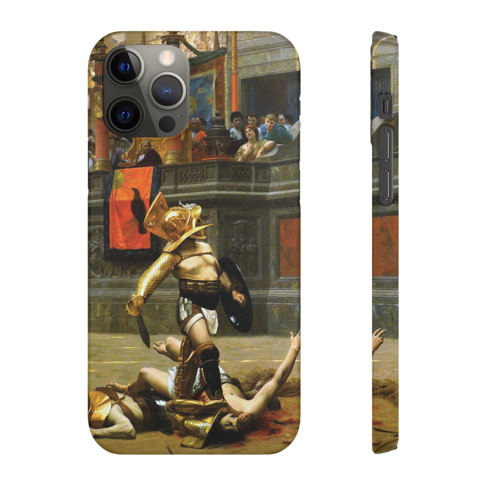 Pollice Verso by Jean Leon Gerome - iPhone Slim Case