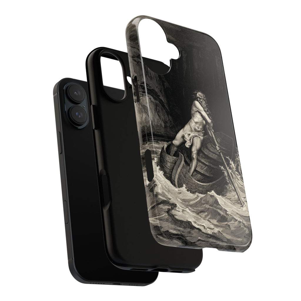 Canto III - Charon by Gustave Doré - iPhone Tough Case