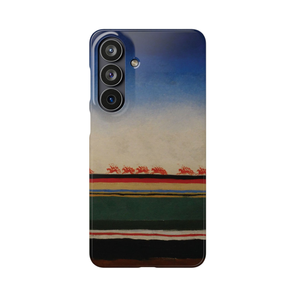 Red Cavalry Riding by Kazimir Malevich - Samsung Slim Case