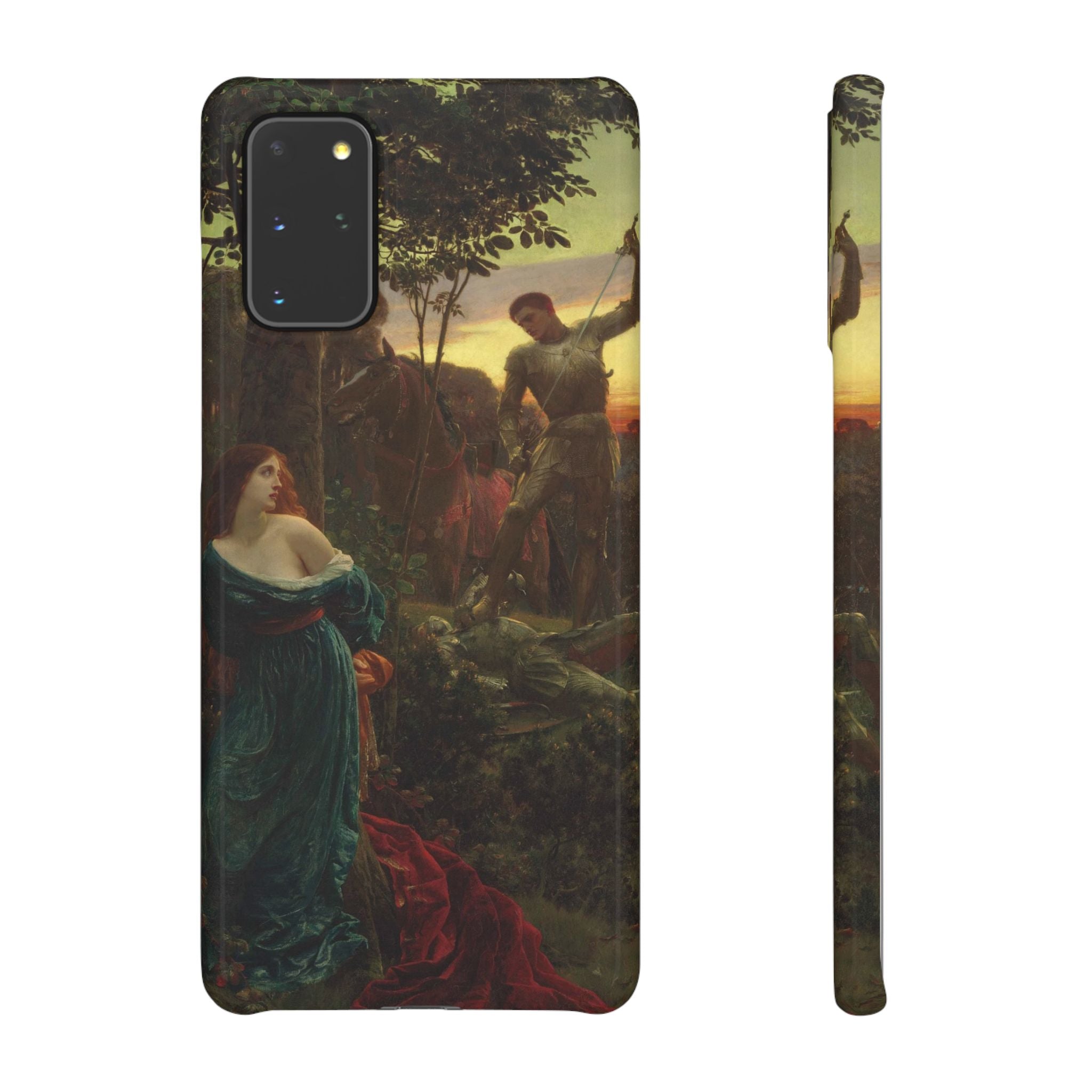 Chivalry by Frank Dicksee - Samsung Slim Case