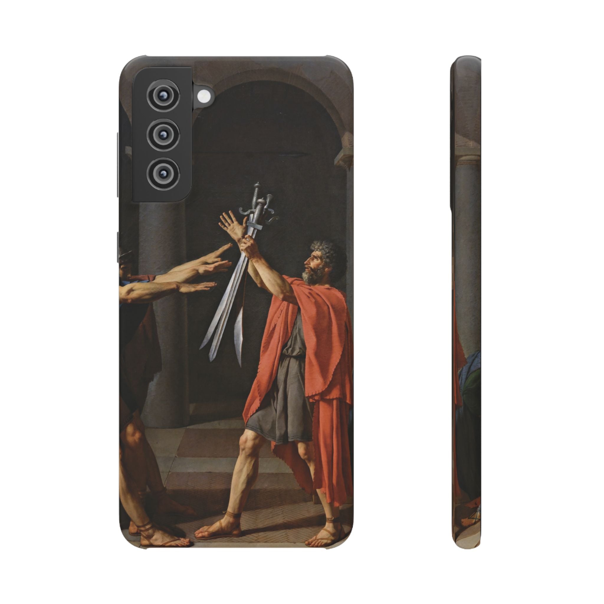 Oath of the Horatii by Jacques-Louis David - Samsung Slim Case