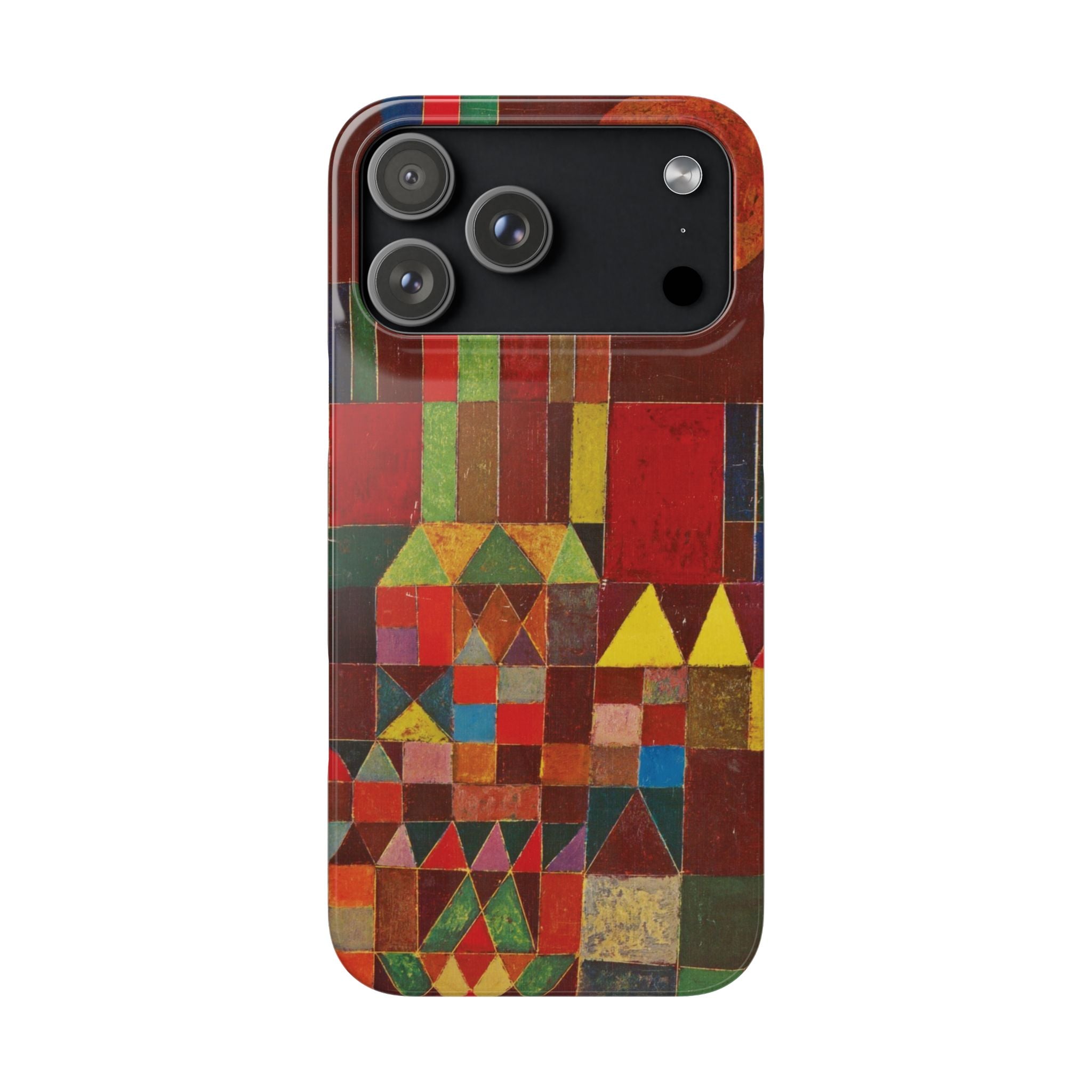 Castle and Sun by Paul Klee - iPhone Slim Case