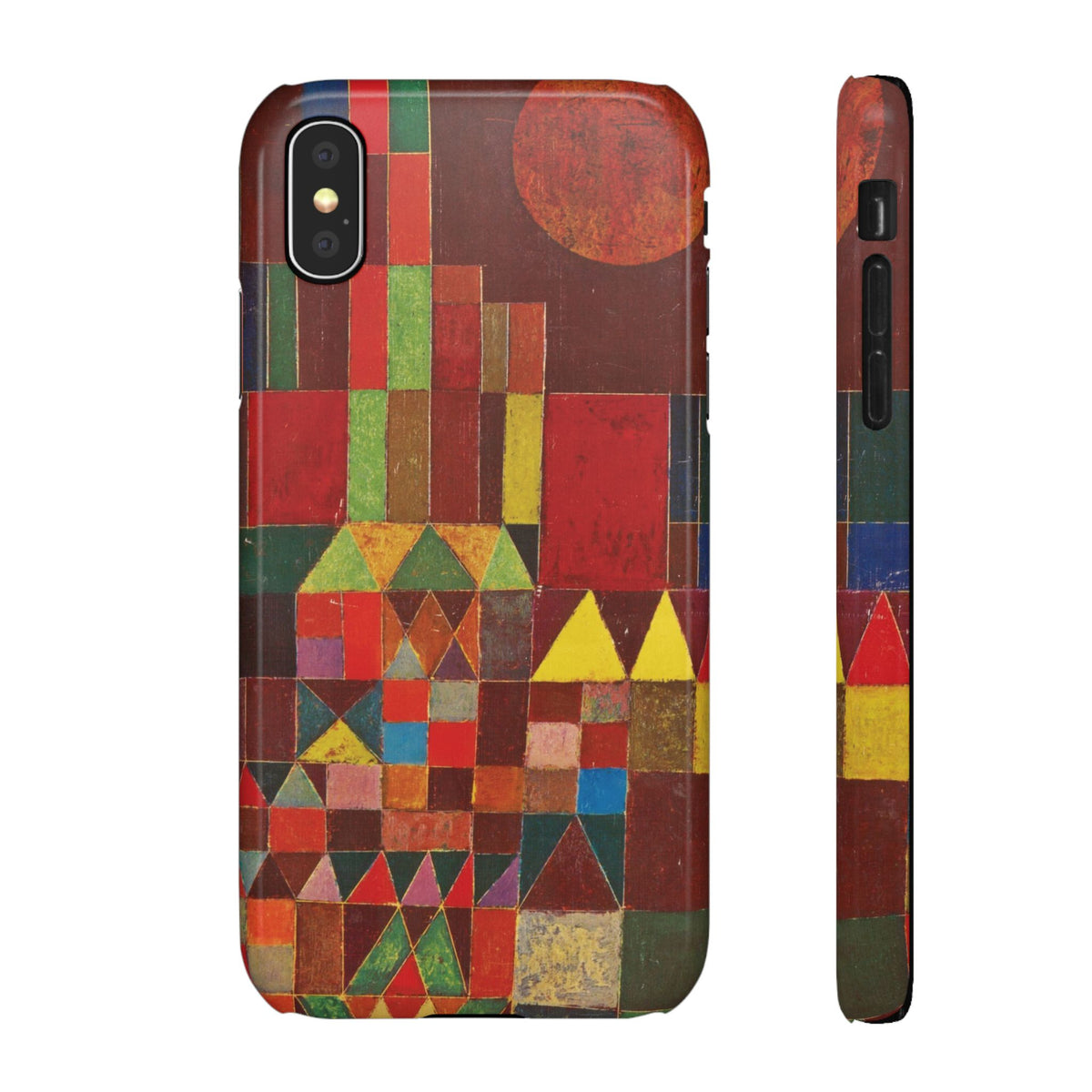 Castle and Sun by Paul Klee - iPhone Slim Case