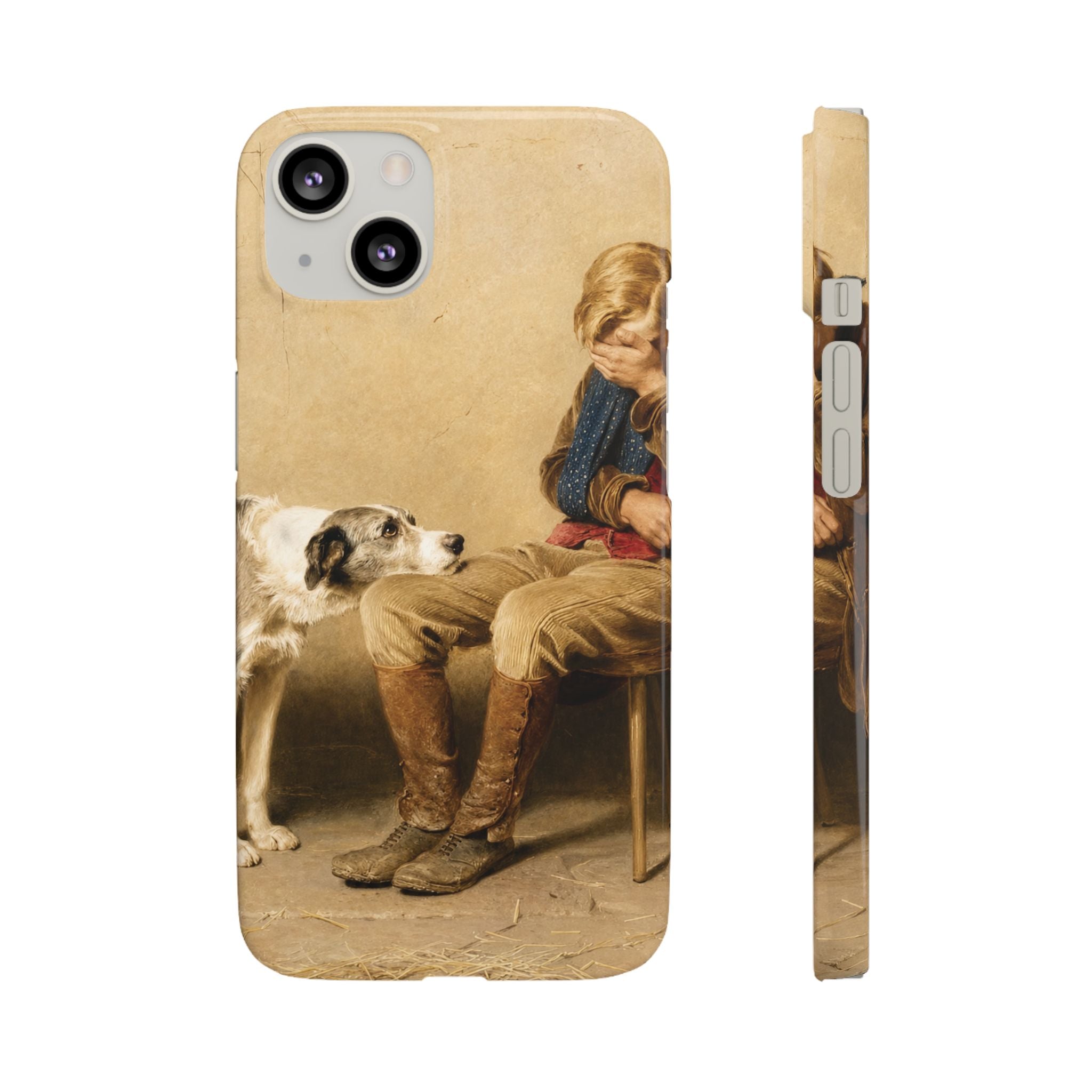 Fidelity by Briton Riviere - iPhone Slim Case