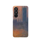 The Houses of Parliament Sunset by Claude Monet - Samsung Slim Case
