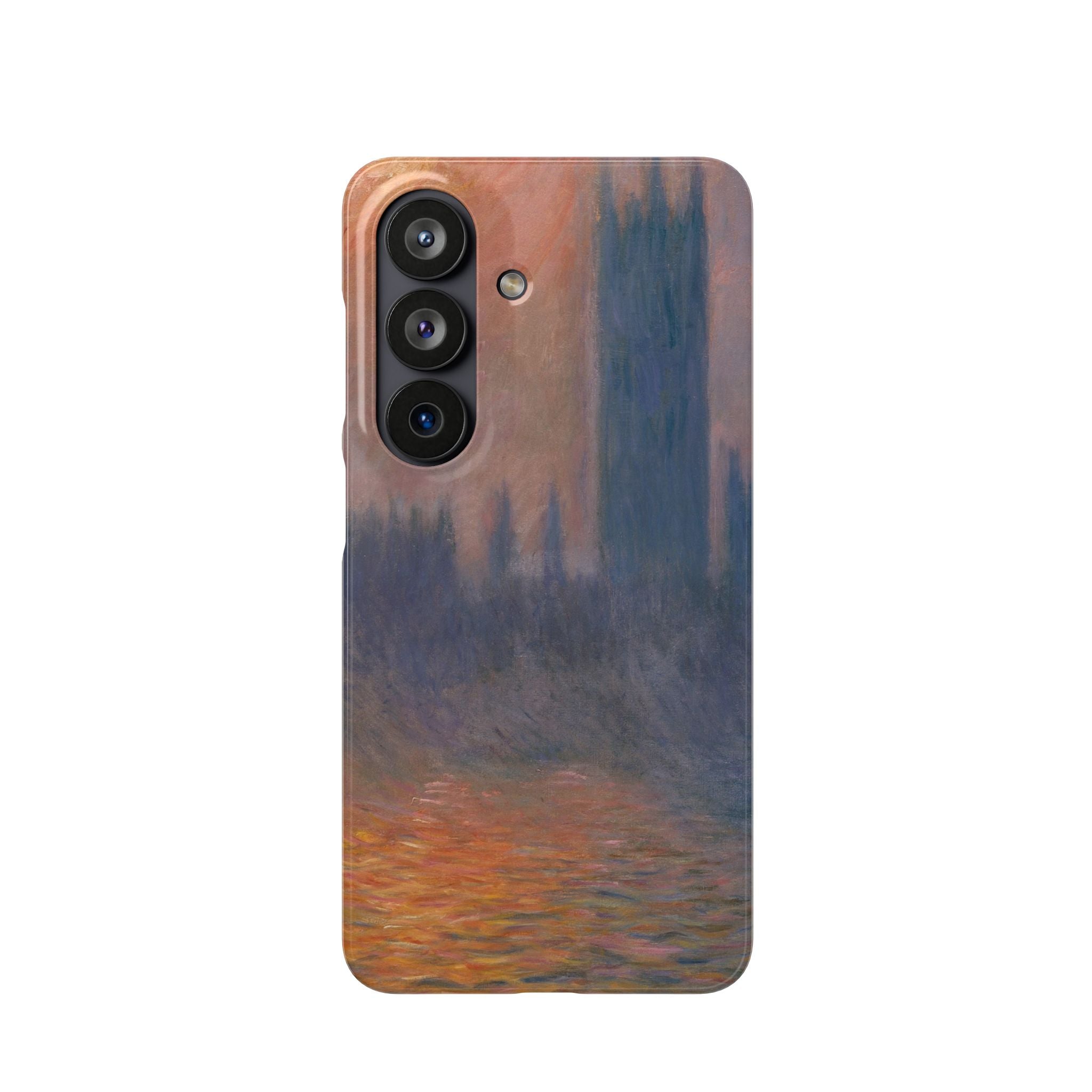 The Houses of Parliament Sunset by Claude Monet - Samsung Slim Case