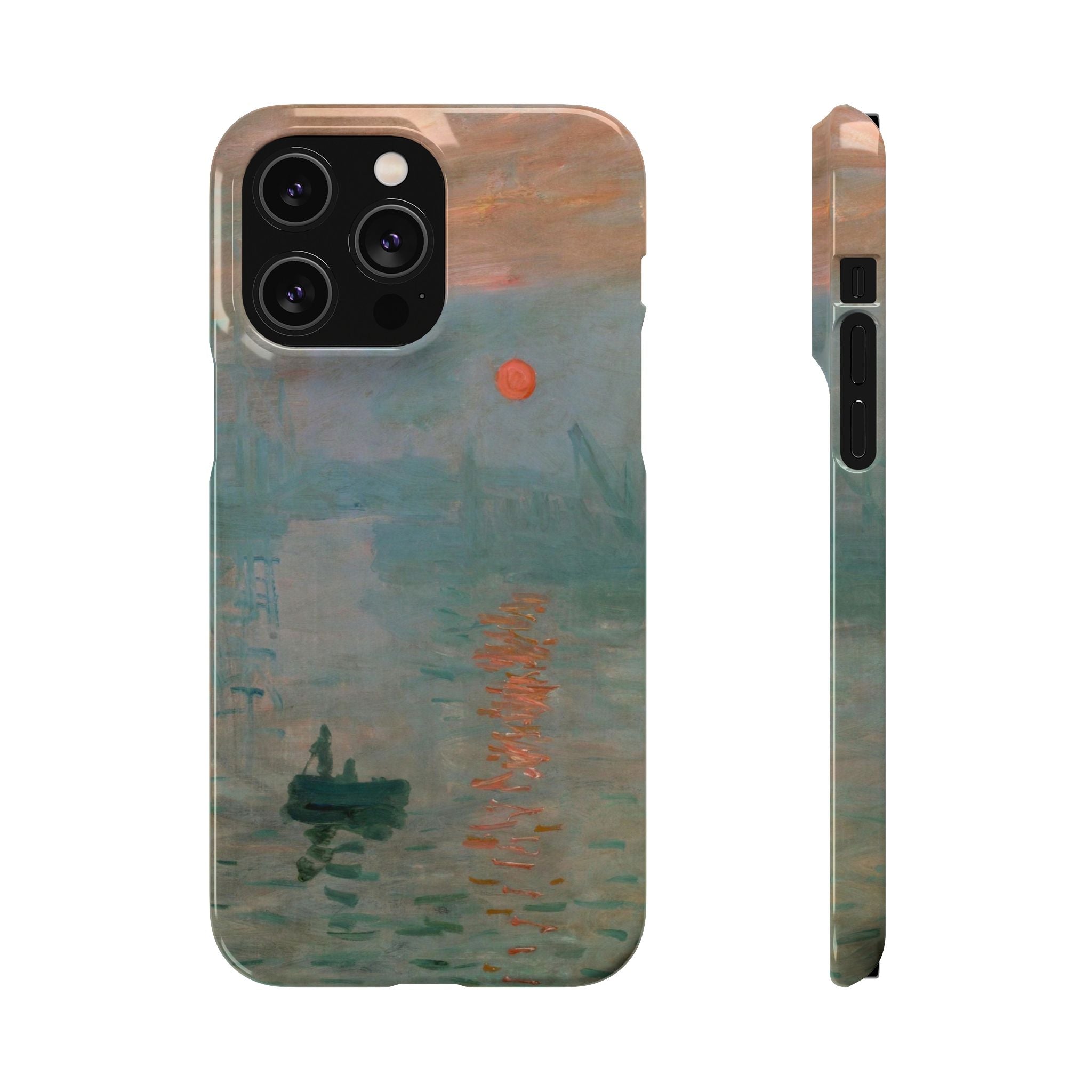 Impression, Sunrise by Claude Monet - iPhone Slim Case