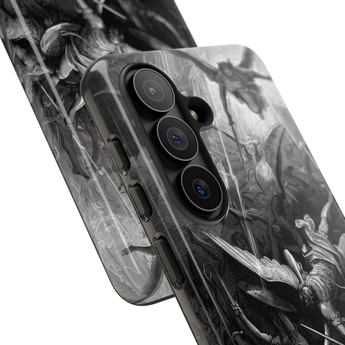Paradise Lost | The Battle in Heaven von Gustave Doré - Samsung Tough Case