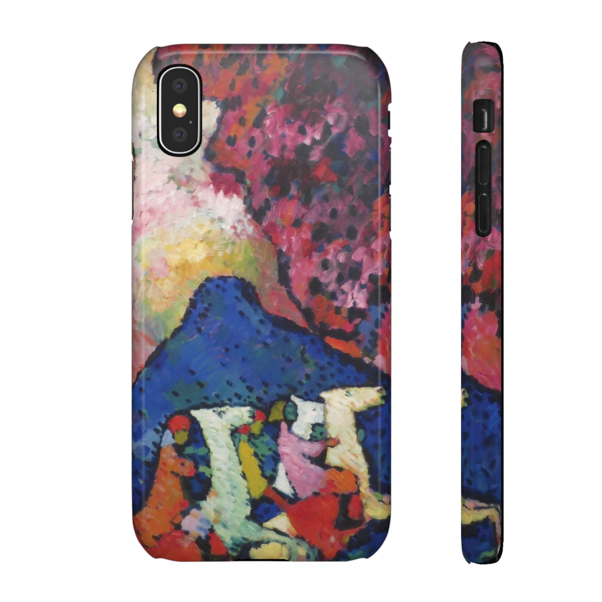 Blue Mountain by Vasily Kandinsky - iPhone Slim Case