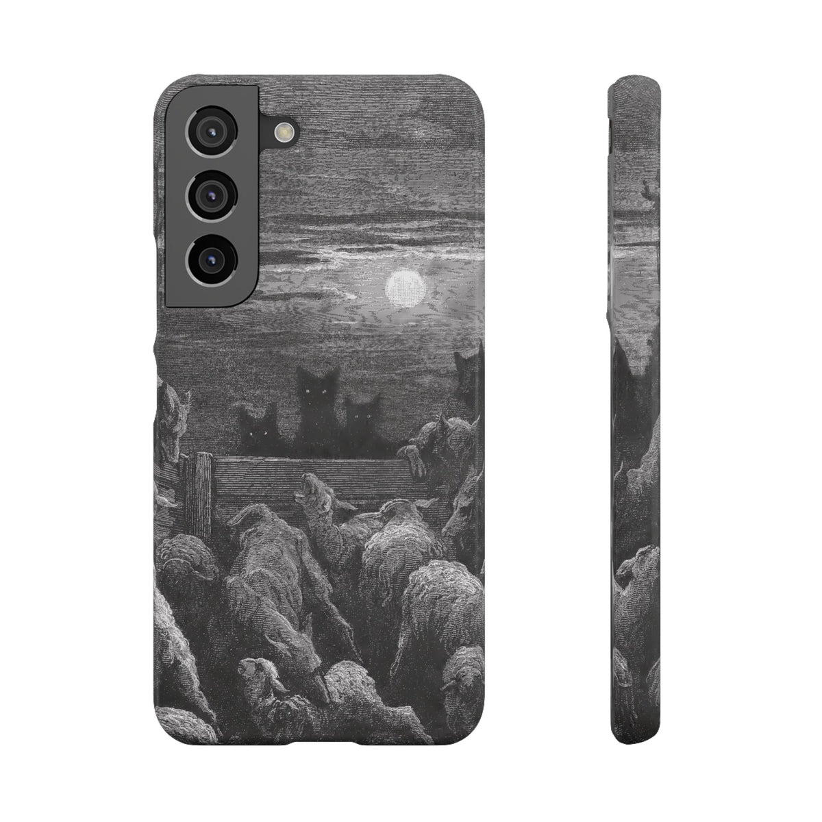 The Wolves and The Sheep by Gustave Dore - Samsung Slim Case