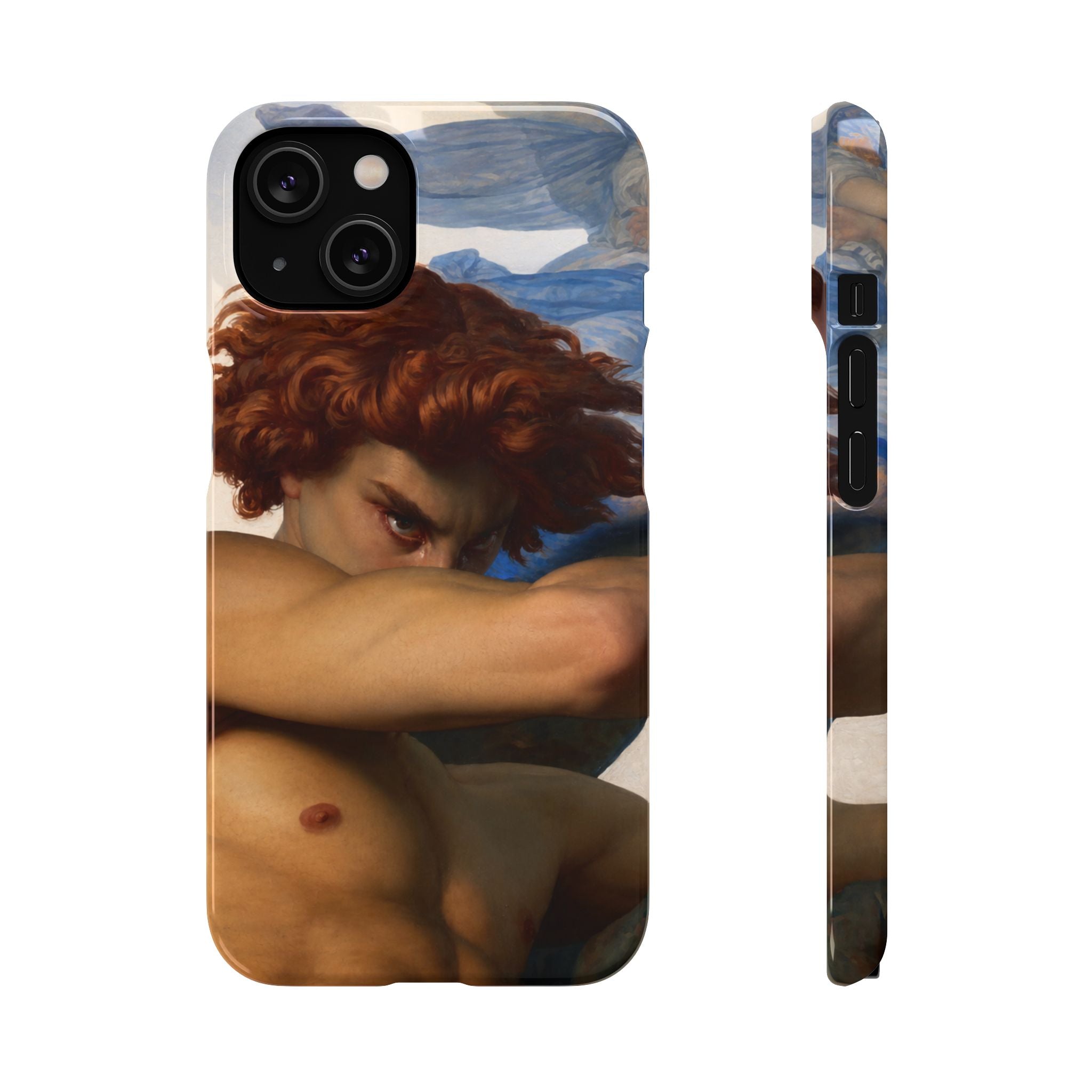 Fallen Angel by Alexandre Cabanel - iPhone Slim Case