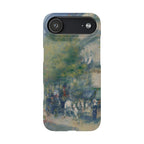 The Grands Boulevards by Pierre Auguste Renoir - iPhone Slim Case