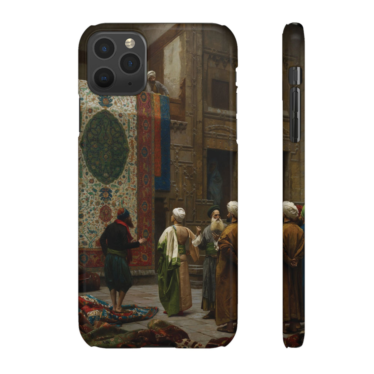 The Carpet Merchant by Jean-Leon Gerome - iPhone Slim Case