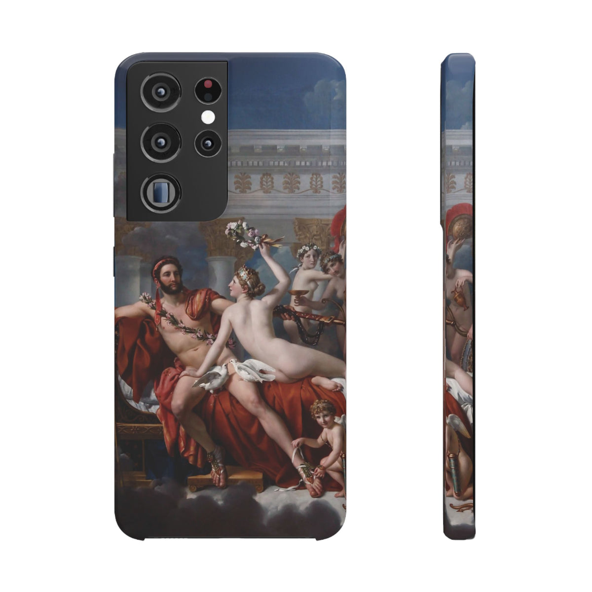 The Death of Marat by Jacques-Louis David - Samsung Slim Case