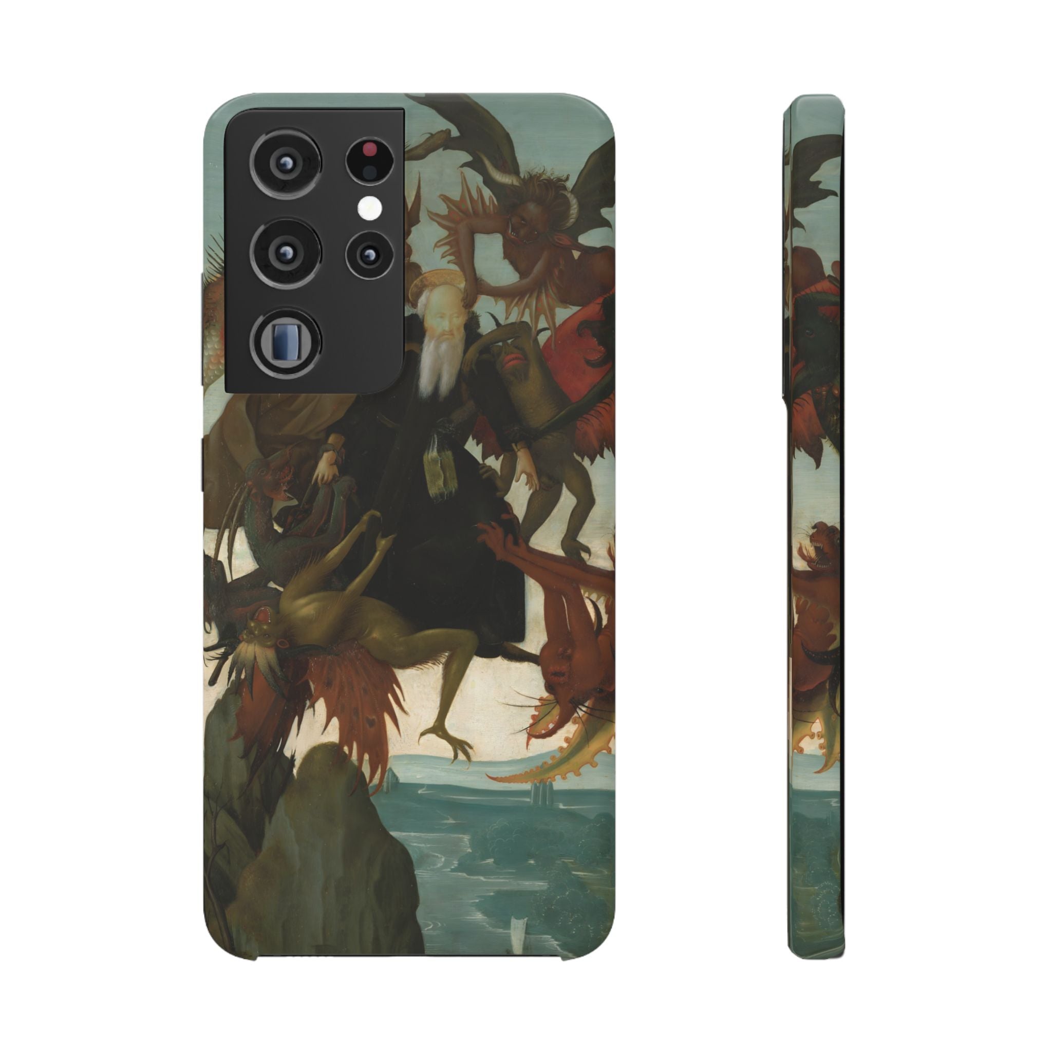 The Torment of Saint Anthony by Michelangelo - Samsung Slim Case