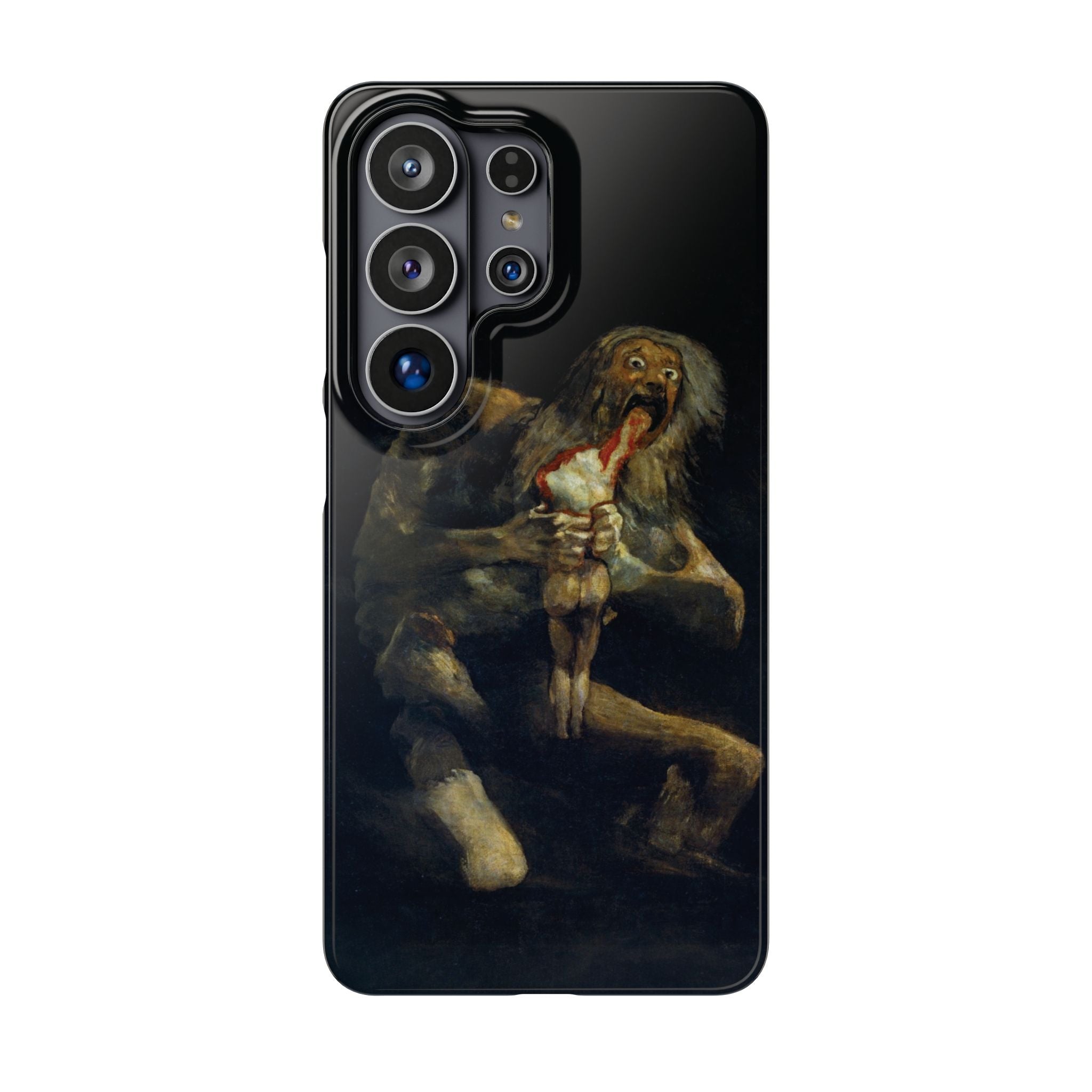 Saturn Devouring His Son by Goya - Samsung Slim Case