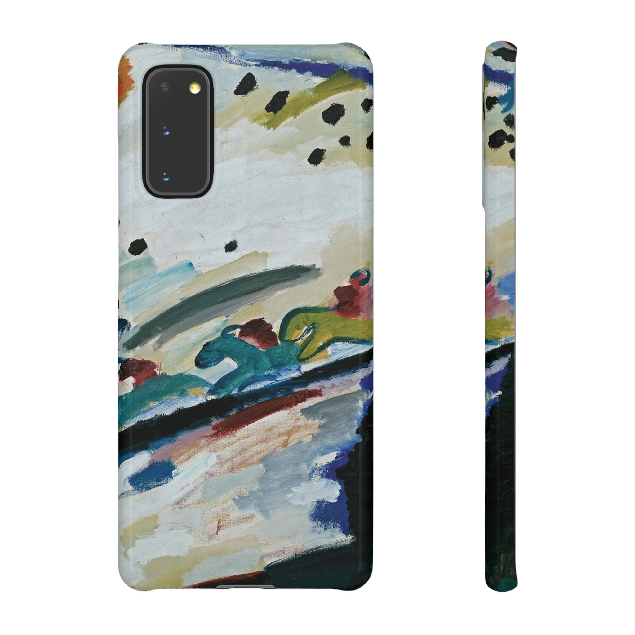 Romantic Landscape by Vasily Kandinsky - Samsung Slim Case